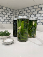 Quick Dill Pickles by Chef Amanda Saab