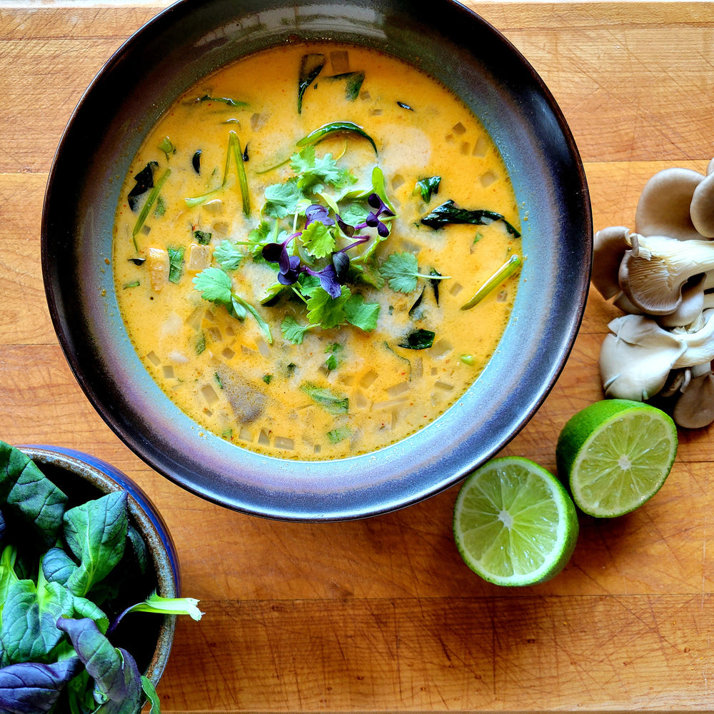 Red Curry Pak Choi Soup