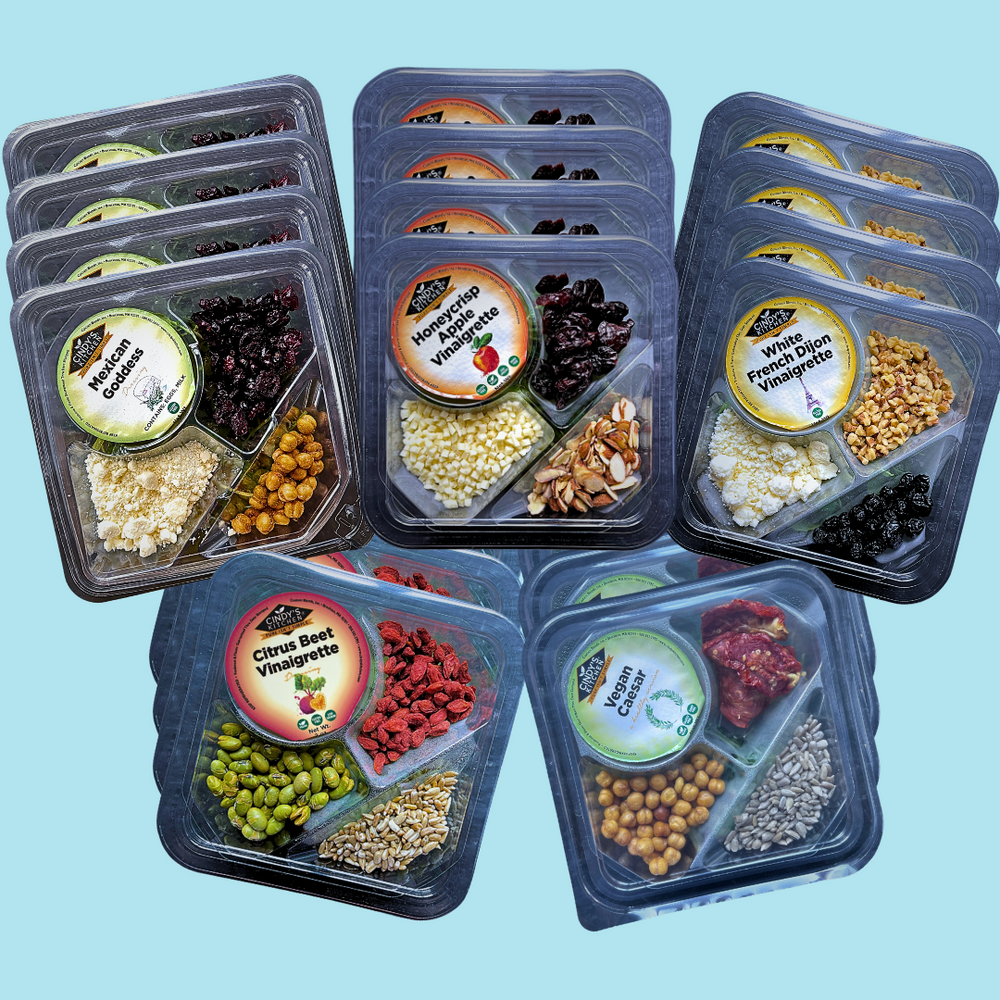 20 Salad Party Pack for gatherings with locally grown greens.