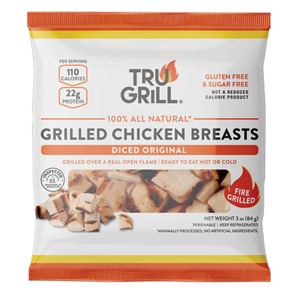 Original Diced Grilled Chicken Breasts (Add-on)